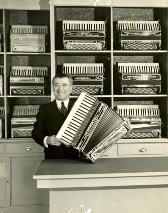 Guido Deiro: Accordion Salesman, San Francisco, c. 1937-1938