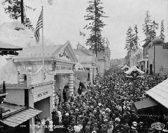 Post card from the Alaska-Yukon-Pacific Exposition, Seattle, 1909.