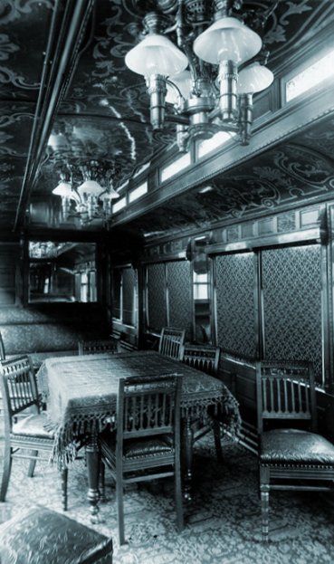 Interior of Private Railcar