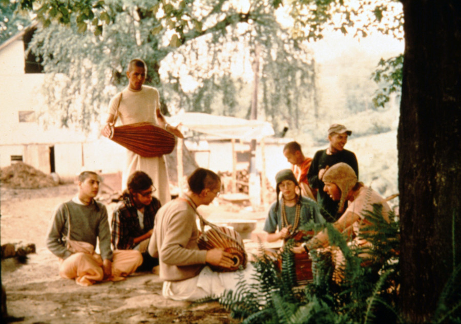 Radhanath at Bahulaban