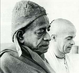 Srila Prabhupada and Kirtanananda Swami