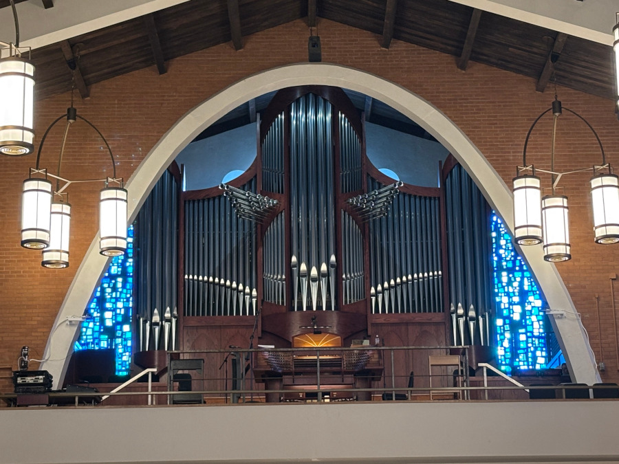 The Peragallo Organ IV/41 (2023) at Saints Simon and Jude Roman Catholic Cathedral, Phoenix.