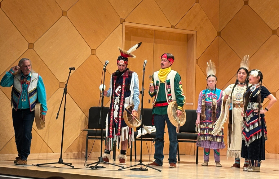The Morning Star Native American Ensemble (Gary Fields, founder/director) shares singing, drumming, flute music, story telling and dancing from various Native American traditions.